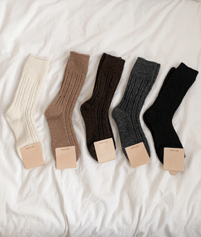 twist wool socks (3개이상구매가능)