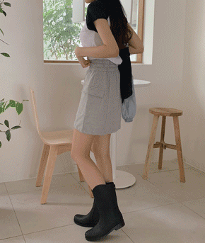 [당일출고] 코튼카고포켓skirt (트레이닝sk,면스커트,꾸안꾸,휴가룩)